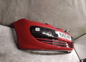 Zderzak przód przedni do mitsubishi colt MK.6 vi 6 3 drzwi 3D hb P04 czerwony 2