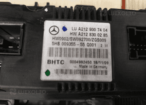 MERCEDES E 207 / E 212 panel klimatronic 8