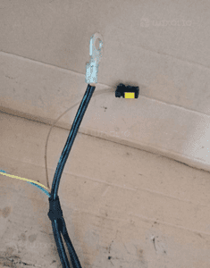 Klema wiązka akumulatora Citroen C5 I 9641141280 5