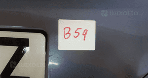 Zderzak przód przedni do opel zafira b Z163 szary 2