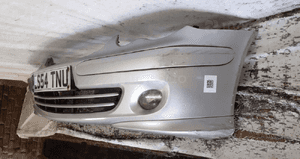 Zderzak przód przedni do mercedes W203 srebrny 744 halogeny 3