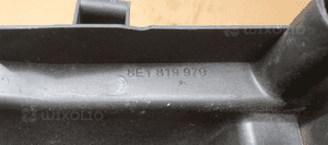 Osłona filtra kabinowego Audi A4 B6 8E1819979 5