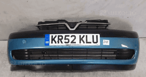 Zderzak przód przedni opel corsa c Z20N błękitny 1