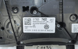Licznik zegary vw sportsvan 517 27504KM 517920740D 5