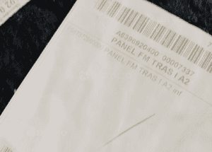 Tapicerka wygłuszenie boczek lewy Mercedes Vito 639 LONG 2