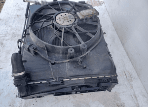 VOLVO V40 II 1.6 D2 CHŁODNICE KOMPLET WENTYLATOR 31319166 31338734 31319064 10