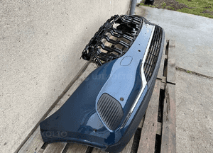 Zderzak przód przedni mercedes eqa W243 A243 2021- A2438850001 kratka chrom 2
