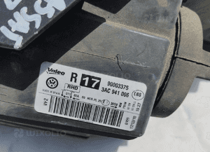 Lampa przednia przód lewa prawa vw passat B7 3AC941005 3AC941006 uk 8