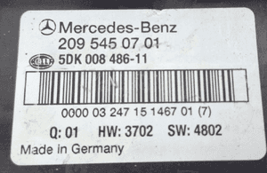 Mercedes-Benz W209 Skrzynka / Moduł BEZPIECZNIKÓW SAM 2095450701 4