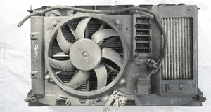Wiatrak wentylator chłodnica intercooler Citroen C4 I 1.6hdi 04-10r 1
