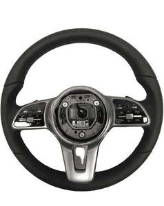 MERCEDES W177 W205 W213 KIEROWNICA MULTIFUNKCYJNA SKÓRA ORYGINAŁ 1