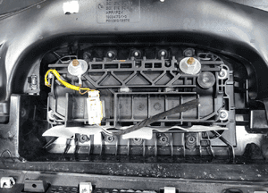DESKA ROZDZIELCZA KONSOLA KOKPIT AIR BAG VW Passat B6 lift Highline EU 7