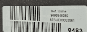 Peugeot 3008 5008 pompa sterownik ABS 9666848380 6