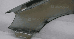 Błotnik przedni prawy skoda fabia ii lift LF7W 9559 2011 9