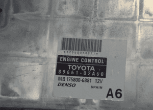 Toyota Corolla E12 2.0 D4D Komputer Sterownik 2