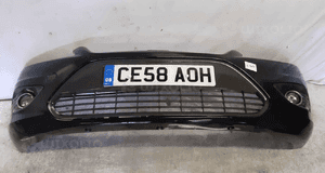 Zderzak przód przedni ford focus MK.2 2 ii lift fl F3 czarny halogeny 1