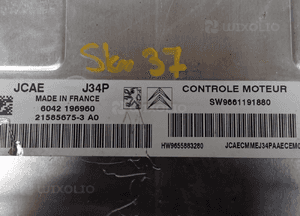 Komputer silnika citroen berlingo 9661191880 3