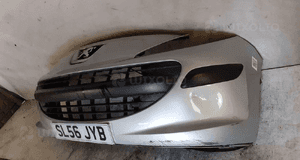 Zderzak przód przedni peugeot 207 ezrc srebrny 3