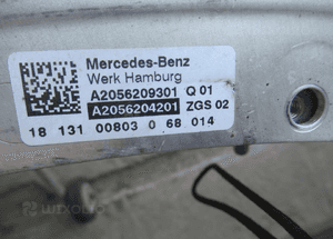 Pas przedni przód wzmocnienie czołowe belka mercedes c-klasa W205 2014- 9