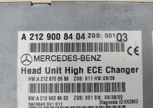 MERCEDES E 212 207 c 204 Comand radio zmieniarka NTG 4.5 nawigacja 16