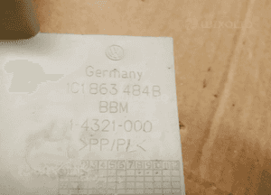 Nakładka osłona progu prawa VW New Beetle 1C1863484B 5