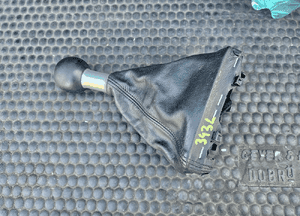 Gałka Mieszek Czarna S-Line Skóra Lewarek Zmiany 6 Biegów Manual Audi A4 B6 B7 11