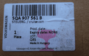 Radar distronic audi vw seat skoda 5QA907561B 2018 6