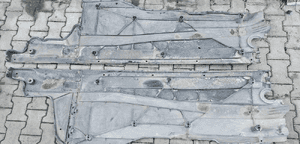 Vw Passat B8 osłona podwozia  lewa 3Q0825201H 4