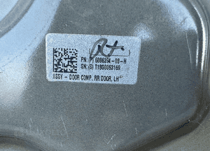 Drzwi tyl tylne lewe tesla model s lift fl 2016- bardzo ladne 6