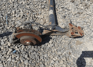 BELKA TYŁ OŚ TYLNA CITROEN BERLINGO II PARTNER 4