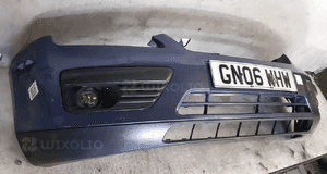 Zderzak przód przedni ford focus MK.2 2 ii granatowy niebieski halogeny 4