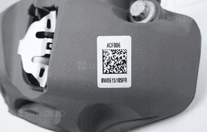 Zacisk hamulcowy lewy przód audi A4 B9 8W0615105FR 5
