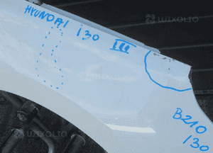 Błotnik przedni przód prawy hyundai I30 iii 3 2016- 7