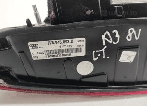 Lampa lewa lewy tył tylna audi A3 8V 8V5945093D sedan 2016-2019 lift 8