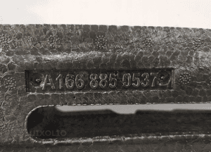 MERCEDES W166 ML Absorber zderzaka - 15621 3