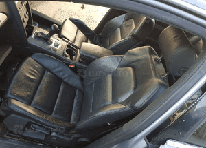 fotele skóry audi a 6 c 6 kombi grzane 3