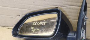 Lusterko zewnętrzne prawe 9 PIN 7+2 PIN Europa Skoda Octavia II 6