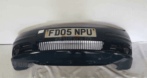 Zderzak przód przedni do skoda fabia i 1 lift fl 9460 granat granatowy halogeny 1