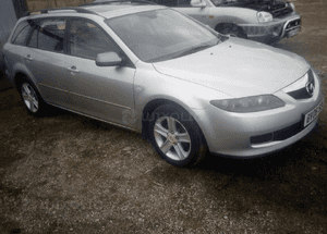 Mazda 6 02-07 Drzwi Prawe przednie przód szyba 25H 5