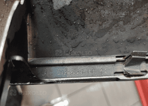 Mercedes c-klasa W204 lift grill atrapa kratka amg czarna oryginał 13