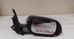 Lusterko elektryczne prawe honda civic vii lift 7PIN  NH674P 2