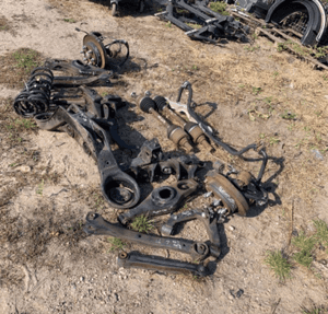 MITSUBISHI PAJERO v90  MOST DYFER sanki ława wahacz  Piasta zacisk 2010r 1