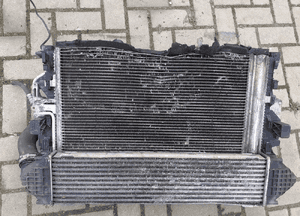 } Ford Mondeo MK4 S-max Galaxy 1.6 1.8 2.0 TDCI chłodnica wody wentylator intercooler KOMPLET CHLODNIC 9