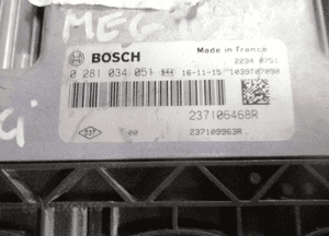 Sterownik silnika megane iv 1.6 dci 0281034051 2