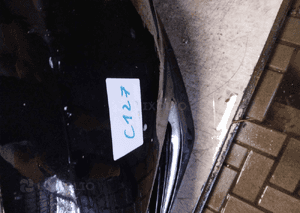 Zderzak przód przedni ford mondeo MK4 lift fl G6 czarny led halogeny 7
