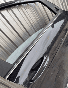 MERCEDES b 245 drzwi prawe przód c 191  czarne szyba zamek klamka chrom 3