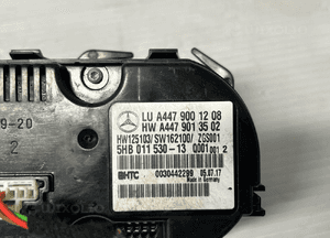 Mercedes-Benz Panel KLIMATYZACJI A4479001208 5