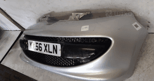 Zderzak przód przedni do peugeot 107 ezrc srebrny 2