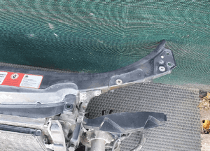 Pas Przedni Wzmocnienie Czołowe Zderzaka Chłodnice Wentylator 2.5 TDI V6 AUDI A4 B6 7