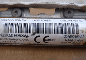 Land rover kurtyna DK6214K160-AD DK6214K159-AD 3